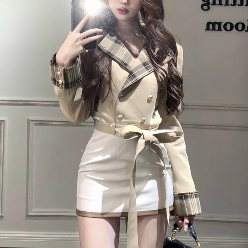 【Chéri】トレンチコート風ジャケット mry001477