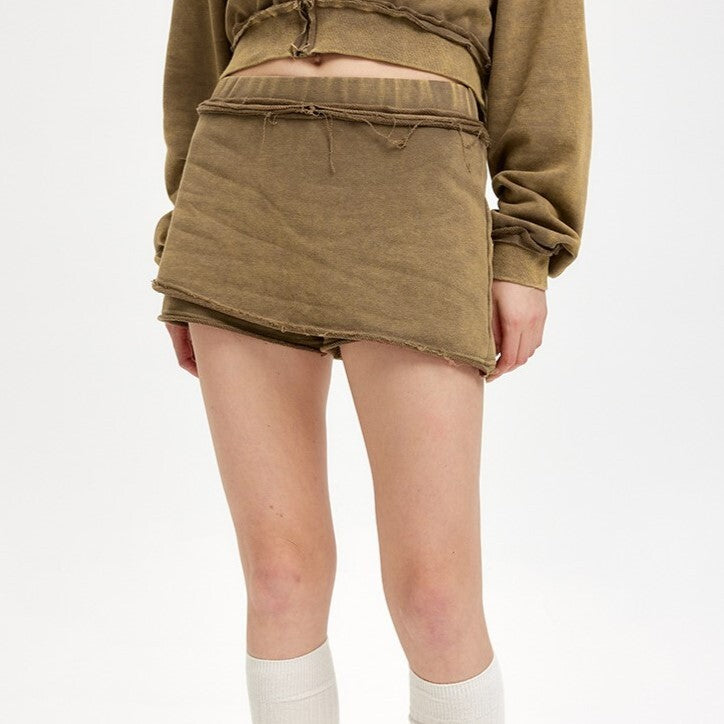 【2color】 Set Up (Pants) Casual Shorts Pants  mry000990