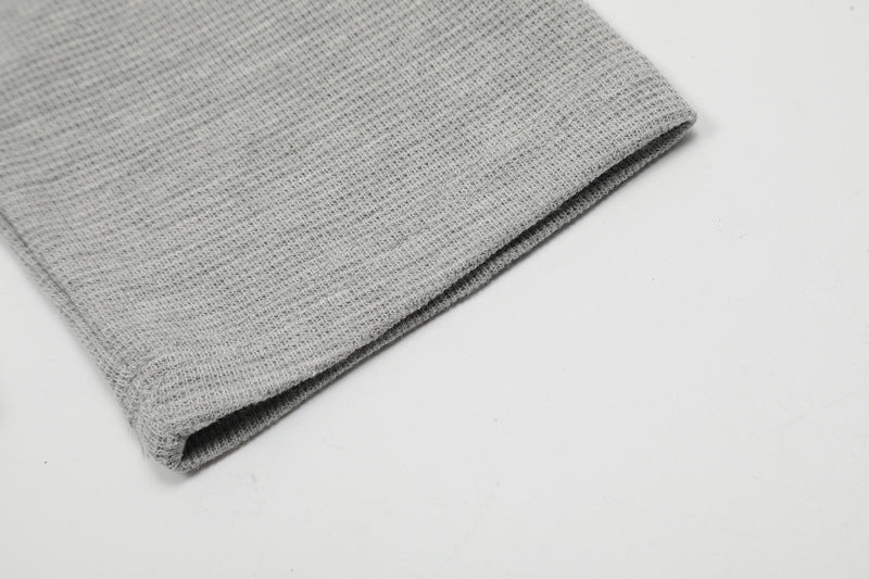 【2color】Grunge Cross Embroidered Long T-shirt mry001646