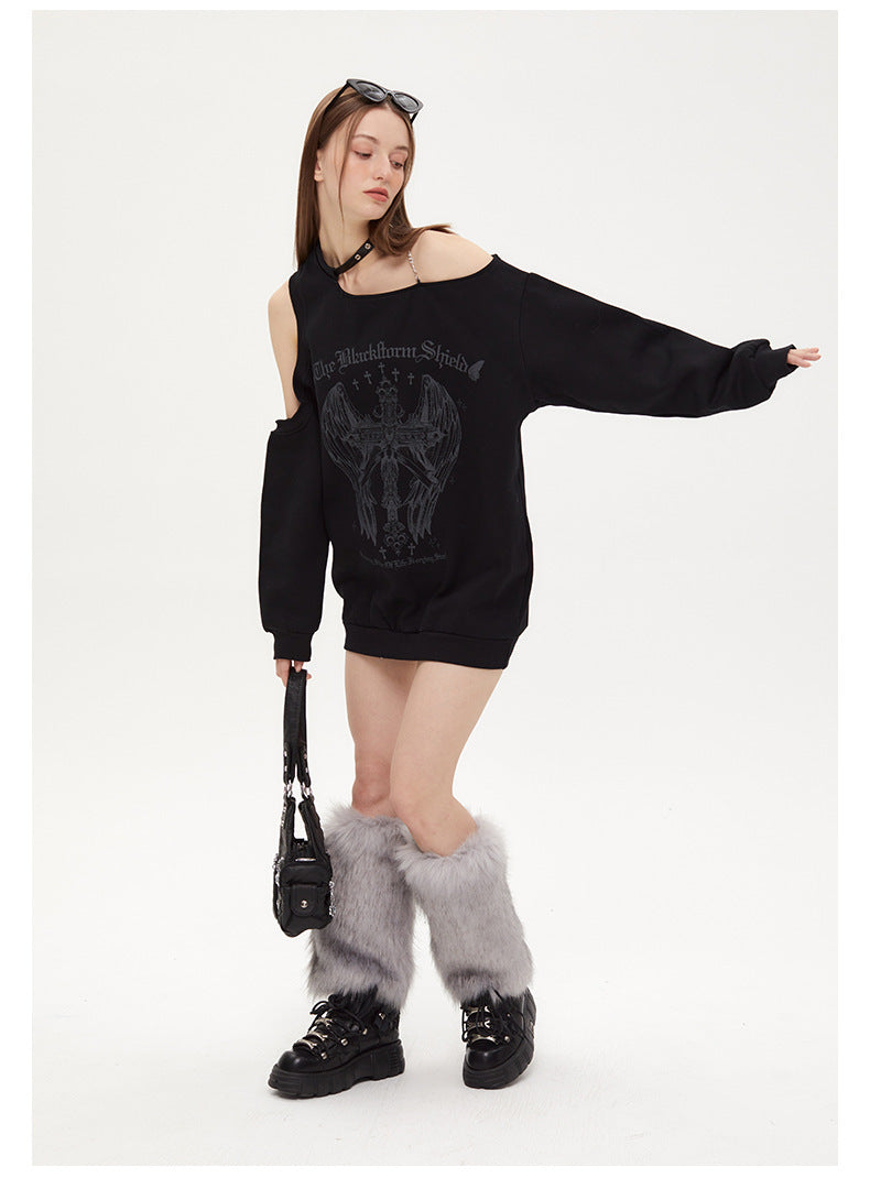 【特別価格/2color】American Retro Velvet Top mry000998