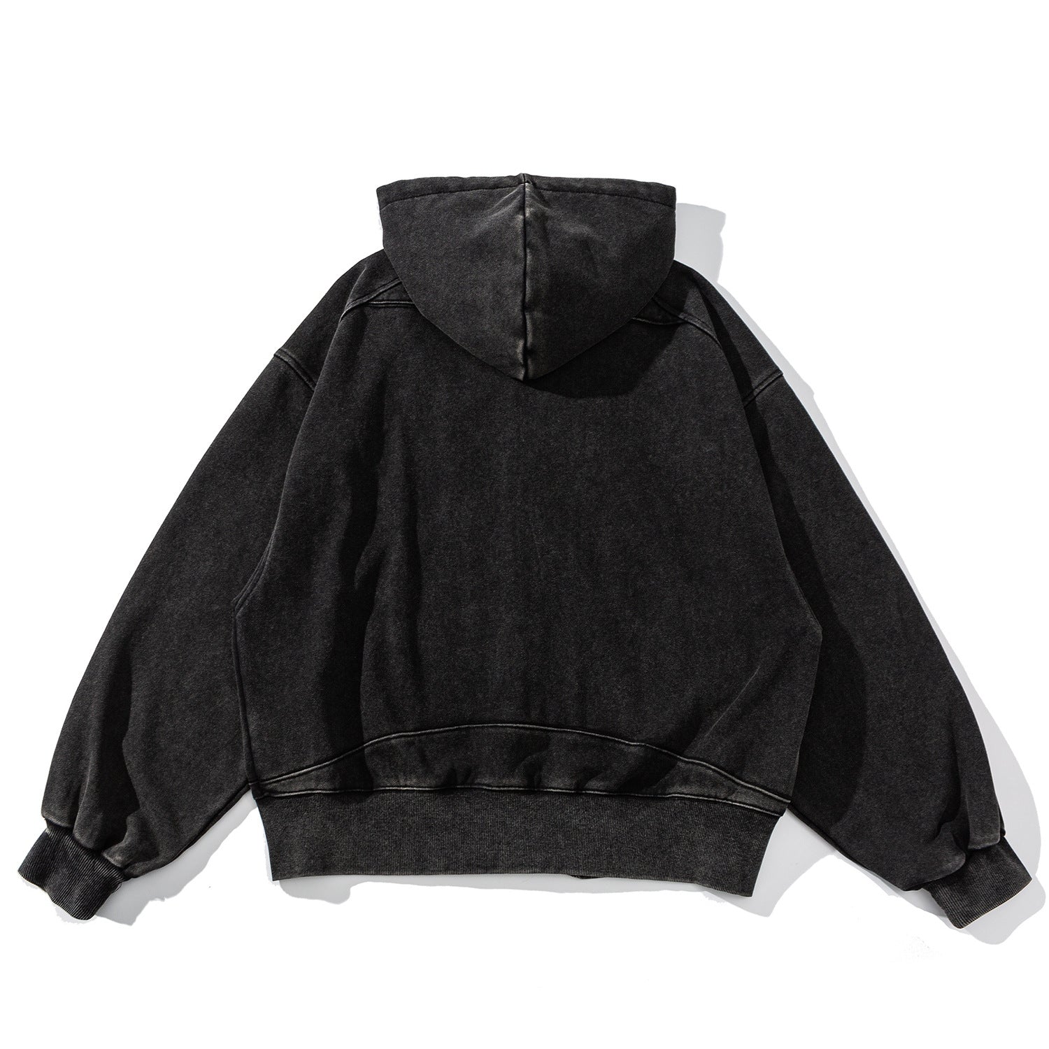 【評価★4.8以上/高品質】Vintage Wash Zip Hoodie mry001799