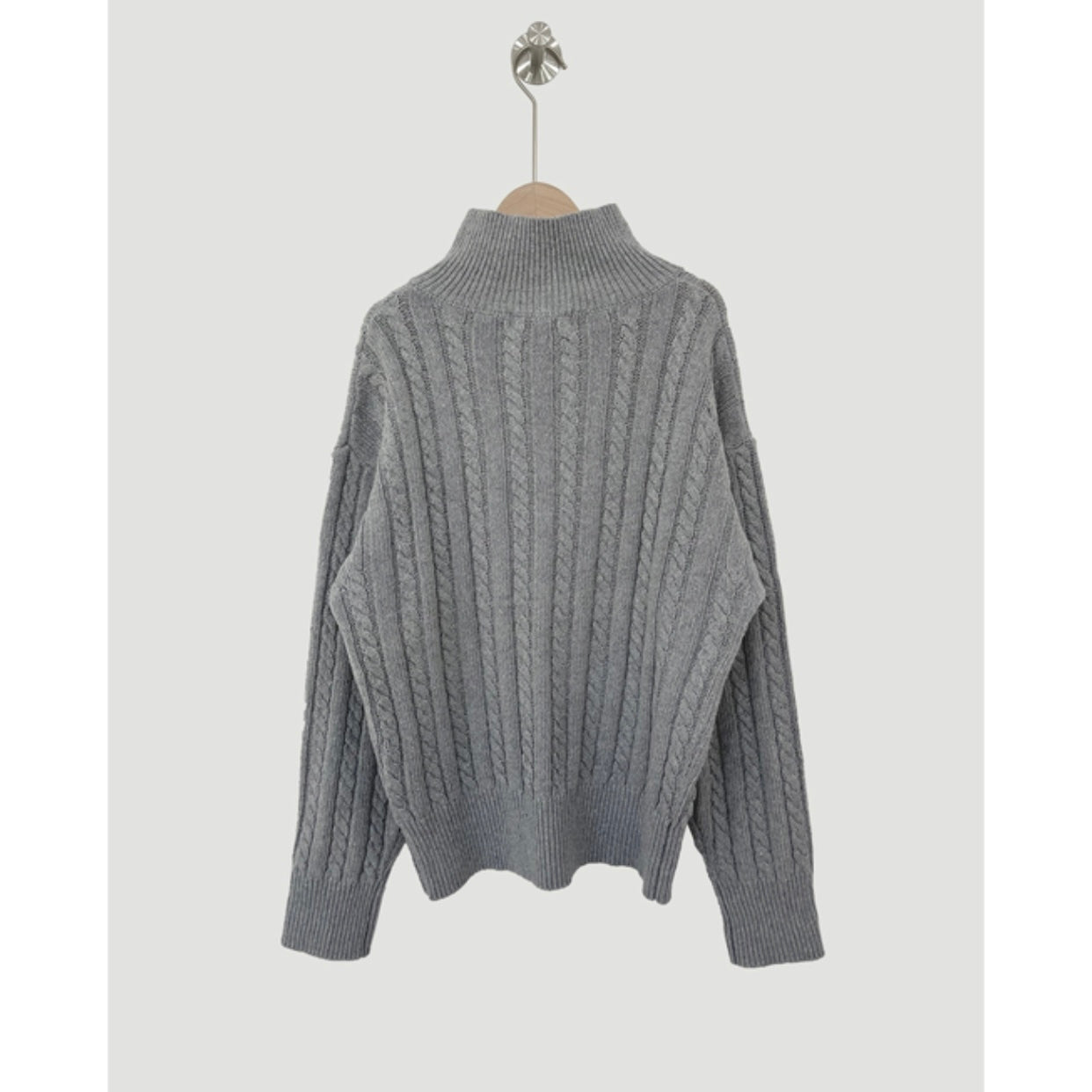 ハーフジップ カジュアルニット mry000492