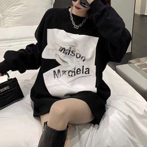 【爆売れ中/4size】ロゴプリント トレーナーmry001377