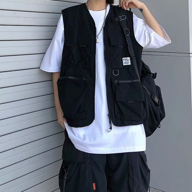 マルチポケット ストリート ベスト ユニセックス mry000085