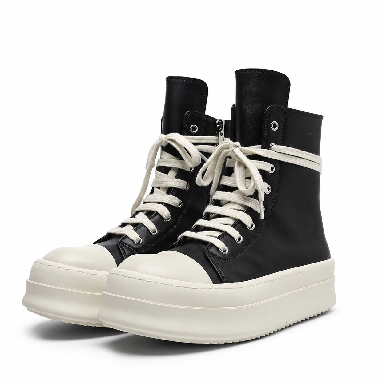 【再入荷】ジッパーマーティン 厚底ブーツ(5cm UP) mry001594