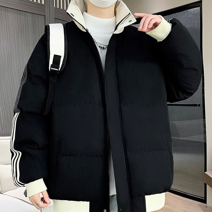 2カラー展開 アメリカン 韓国ストリート 韓国カジュアル トレンド ダウンジャケット mry001462