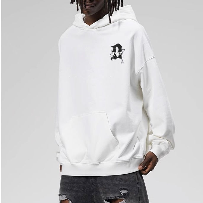 2カラー展開 アメリカン 韓国ストリート 韓国カジュアル 韓国デザイン ゆったり パーカー mry001379