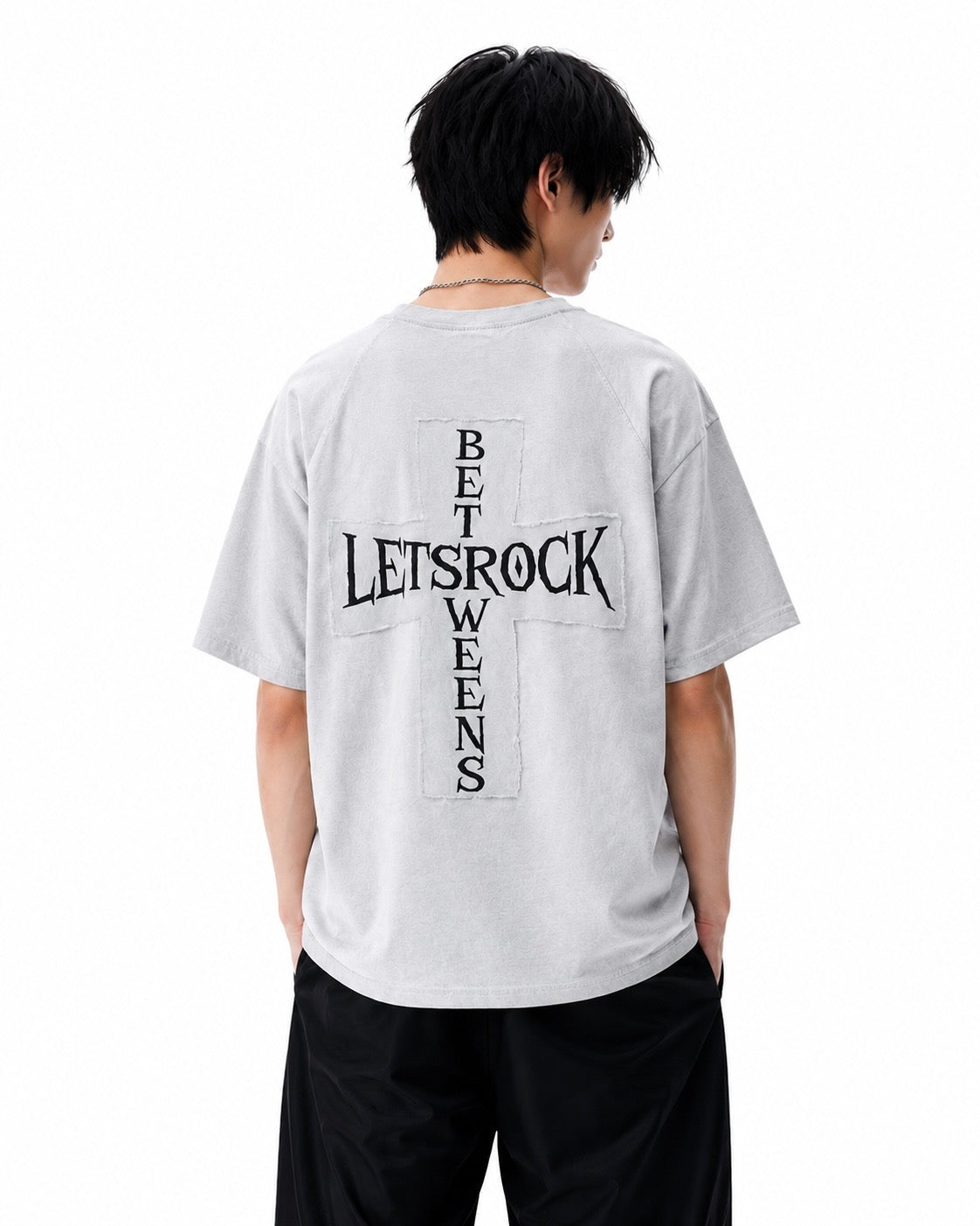 【トップス】ウォッシュドクロスロゴTシャツ mry002399