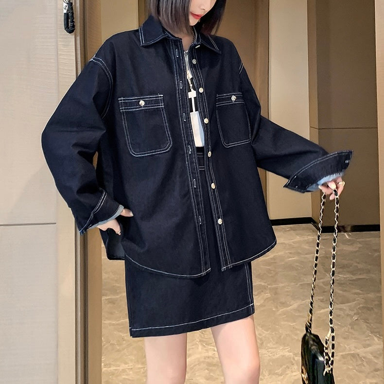 レトロ デニムシャツ ジャケット mry000074