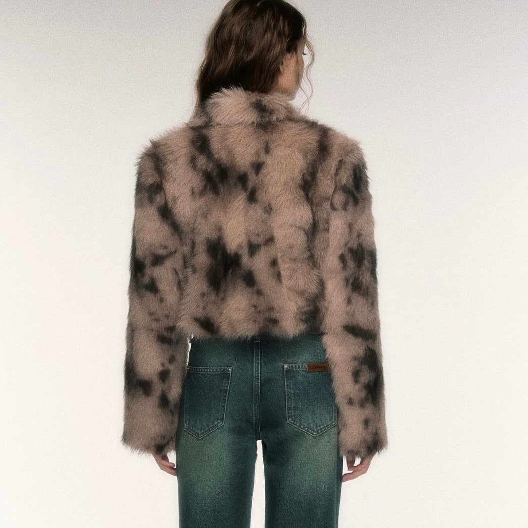 【Taéf】フェイクファーコート mry001551