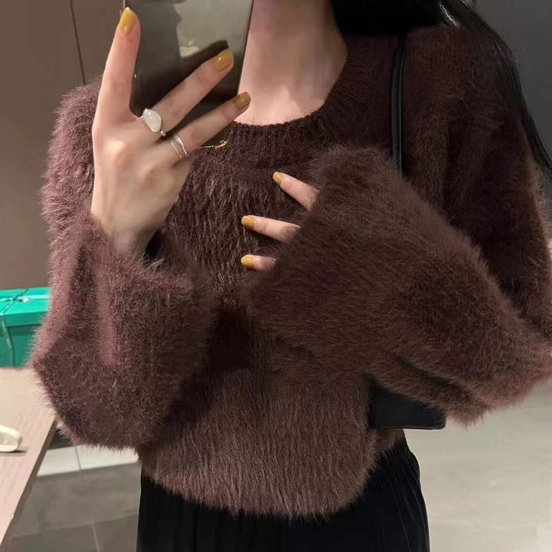 3カラー展開 韓国トレンド カジュアルセーター 韓国カジュアル mry001011