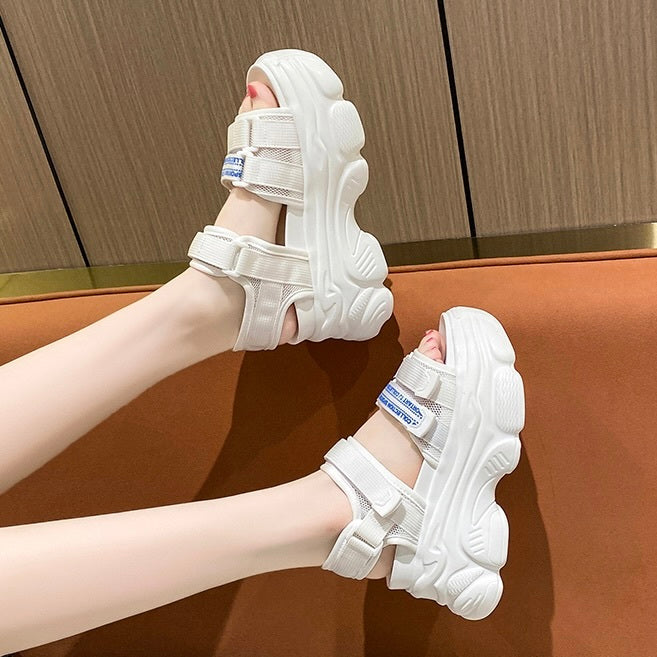 厚底 ボリュームソール スポーツサンダル mry000196