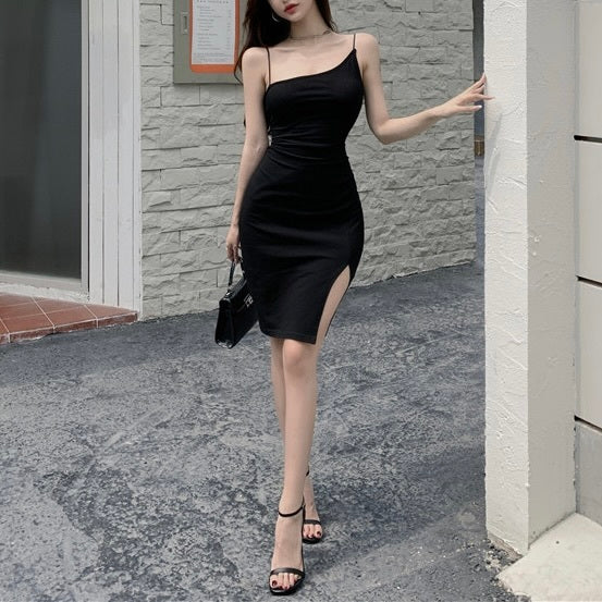 スリングスカート タイトフィット ヒップアップ ワンピース mry000132