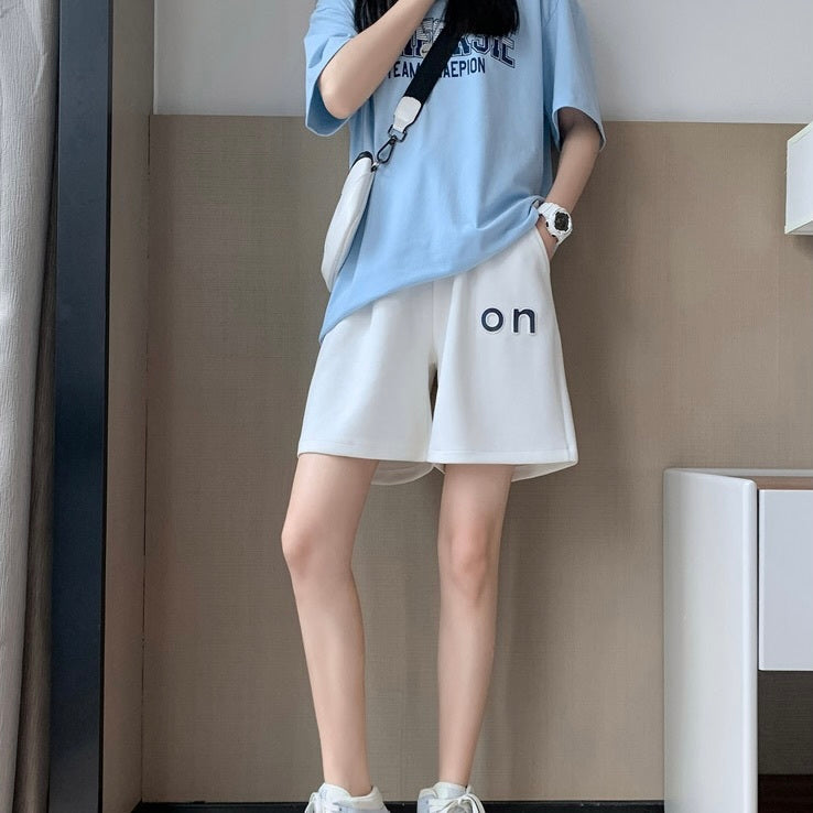 ウエストゴム シンプル ハーフパンツ mry000063