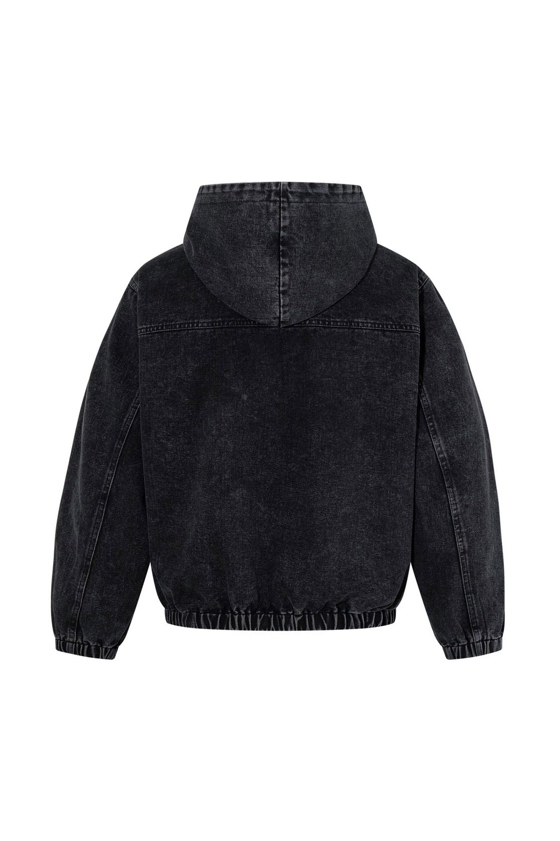 Washed Denim Hoodie mry002301