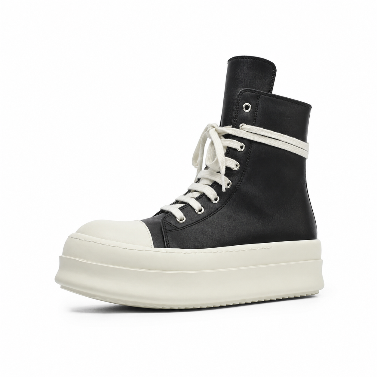 【再入荷】ジッパーマーティン 厚底ブーツ(5cm UP) mry001594