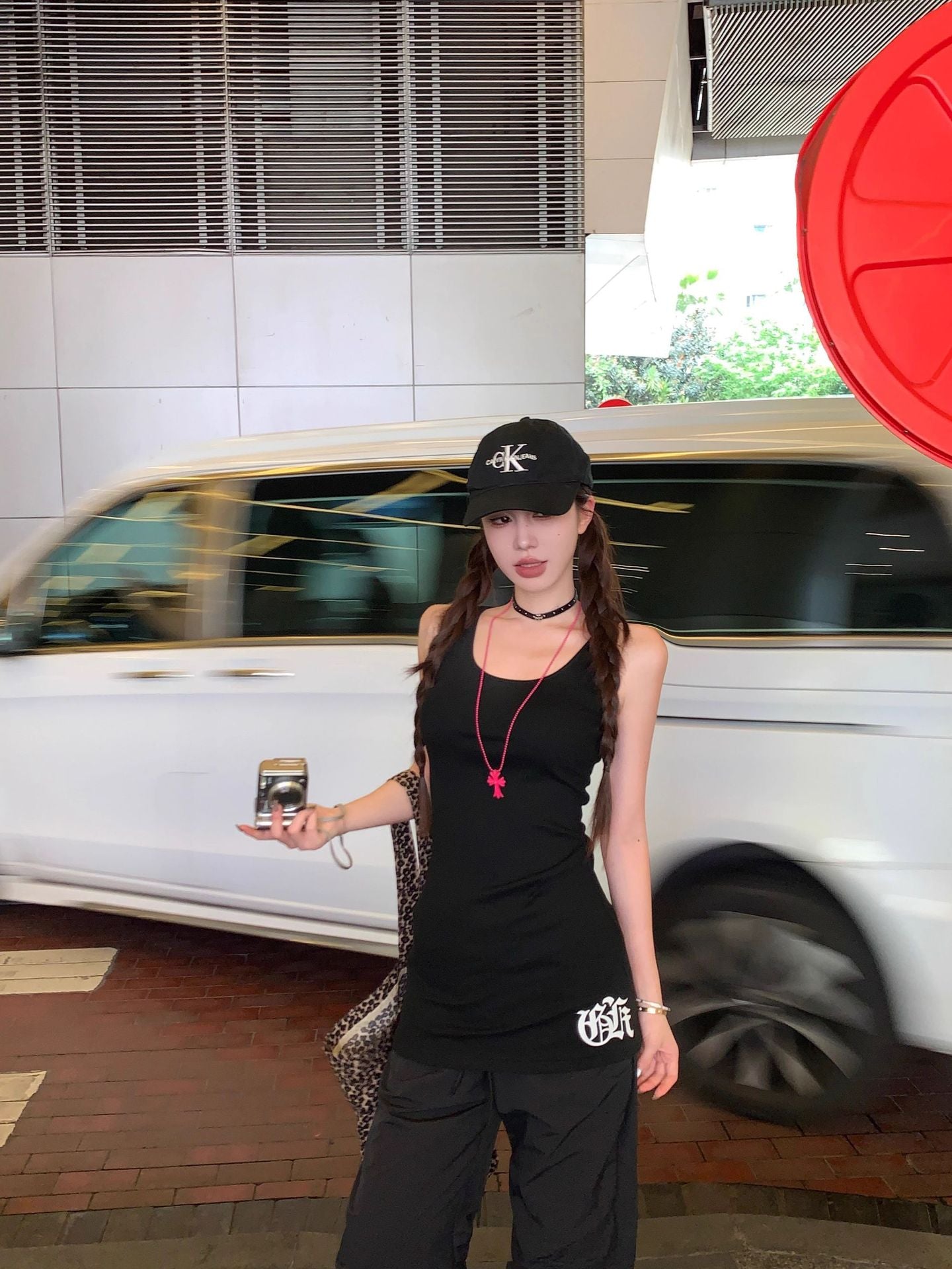 Tattoo Blade Stretch Tank Top mry001722