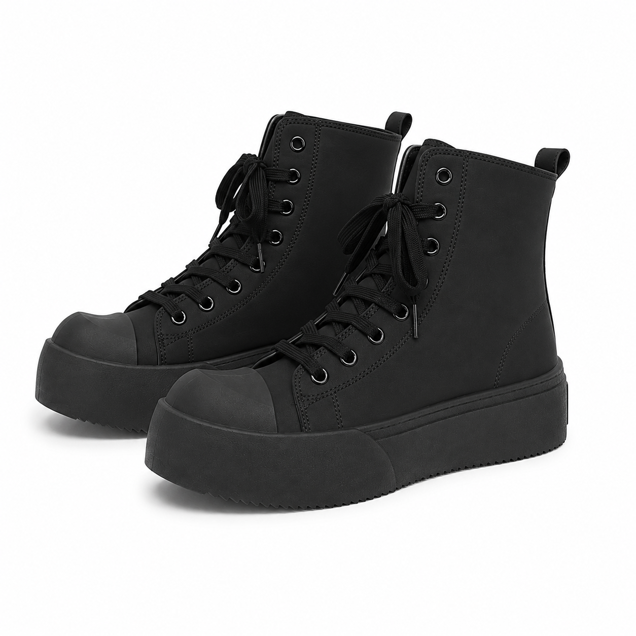 【再入荷】厚底ソールハイカットスニーカー(6.0cm UP)mry002403