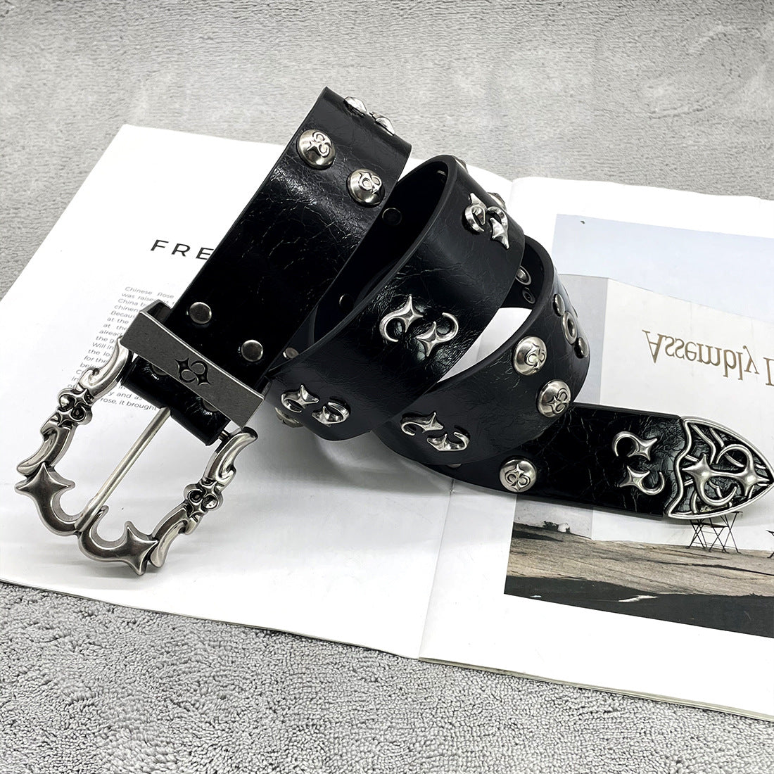 Chrome Curse Belt mry001716