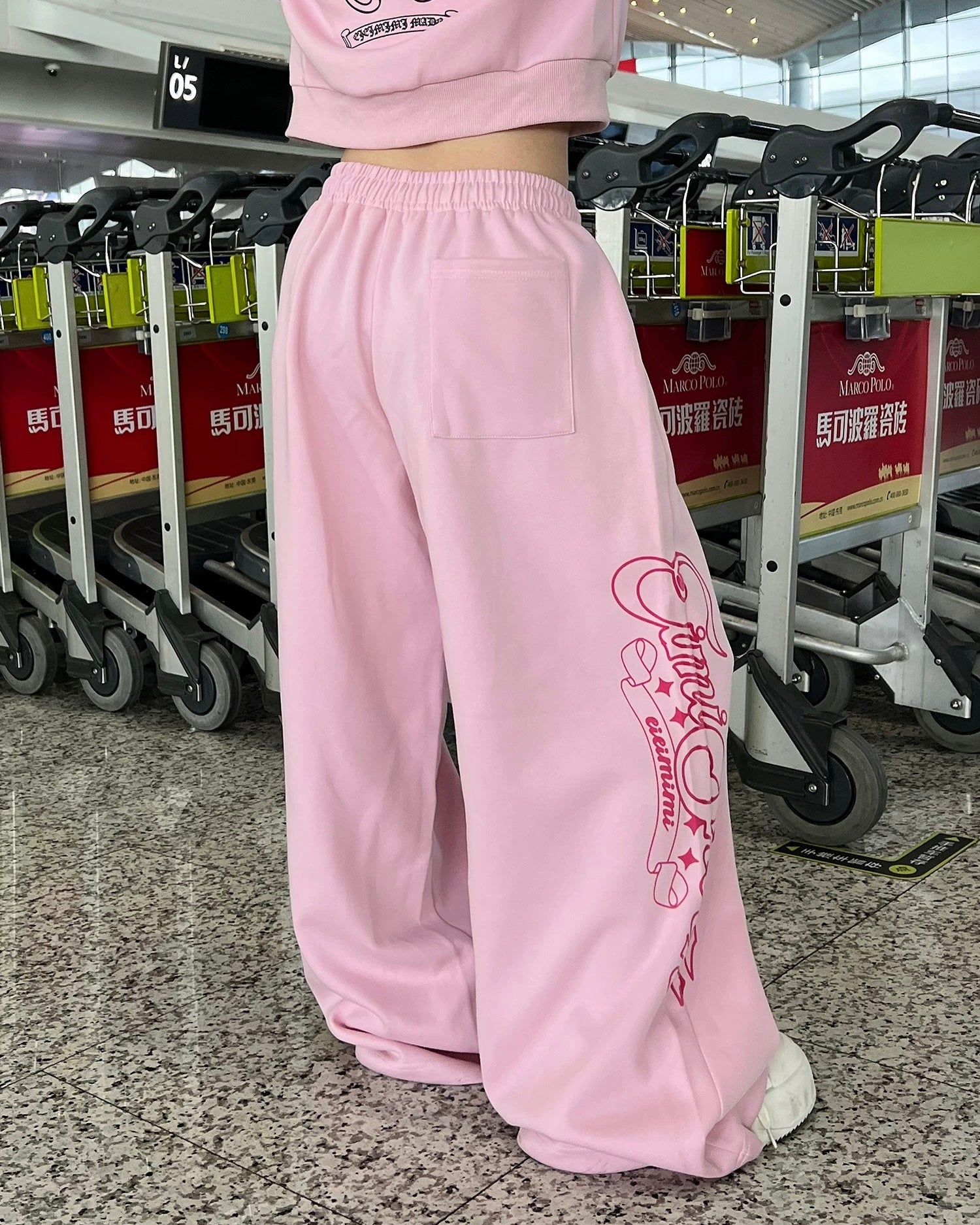 【Set-Up】Pastel Gothic Print Street Set-Up mry001889