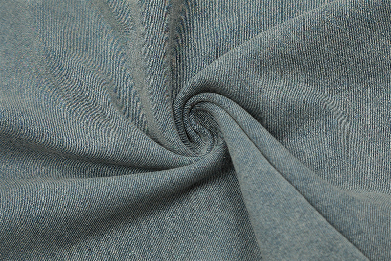 Star Tie Washed Denim Shirt mry001738