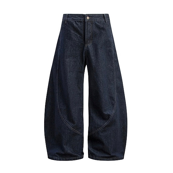 『評価★4.8以上/保存数 No.1🥇』【COVER:FIT】Ultra Wide Curved Denim Pants mry001783