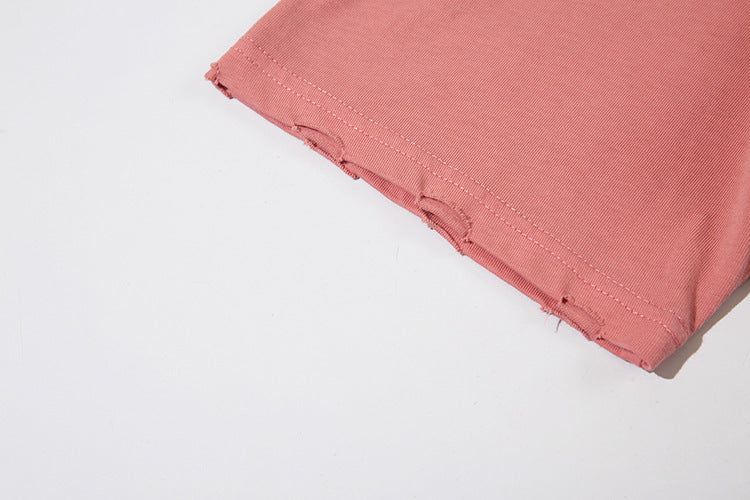 【3color】Soft Drape Ribbed T-Shirt mry001691