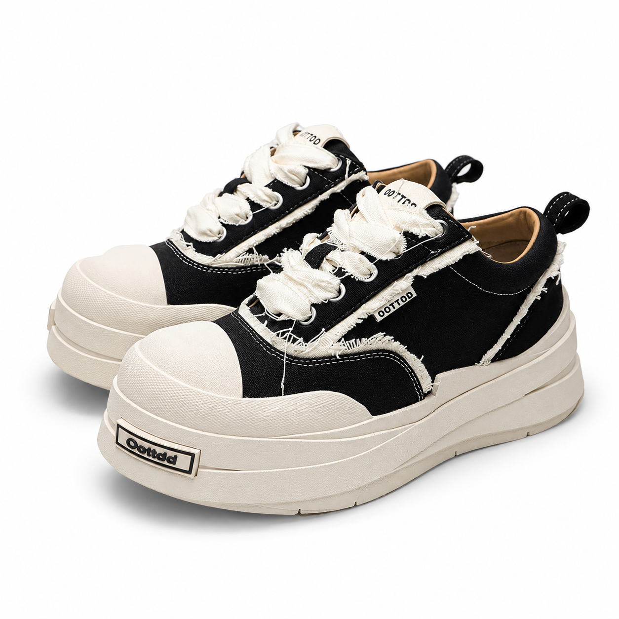 【再入荷】クラッシュデザイン厚底スニーカー mry002394