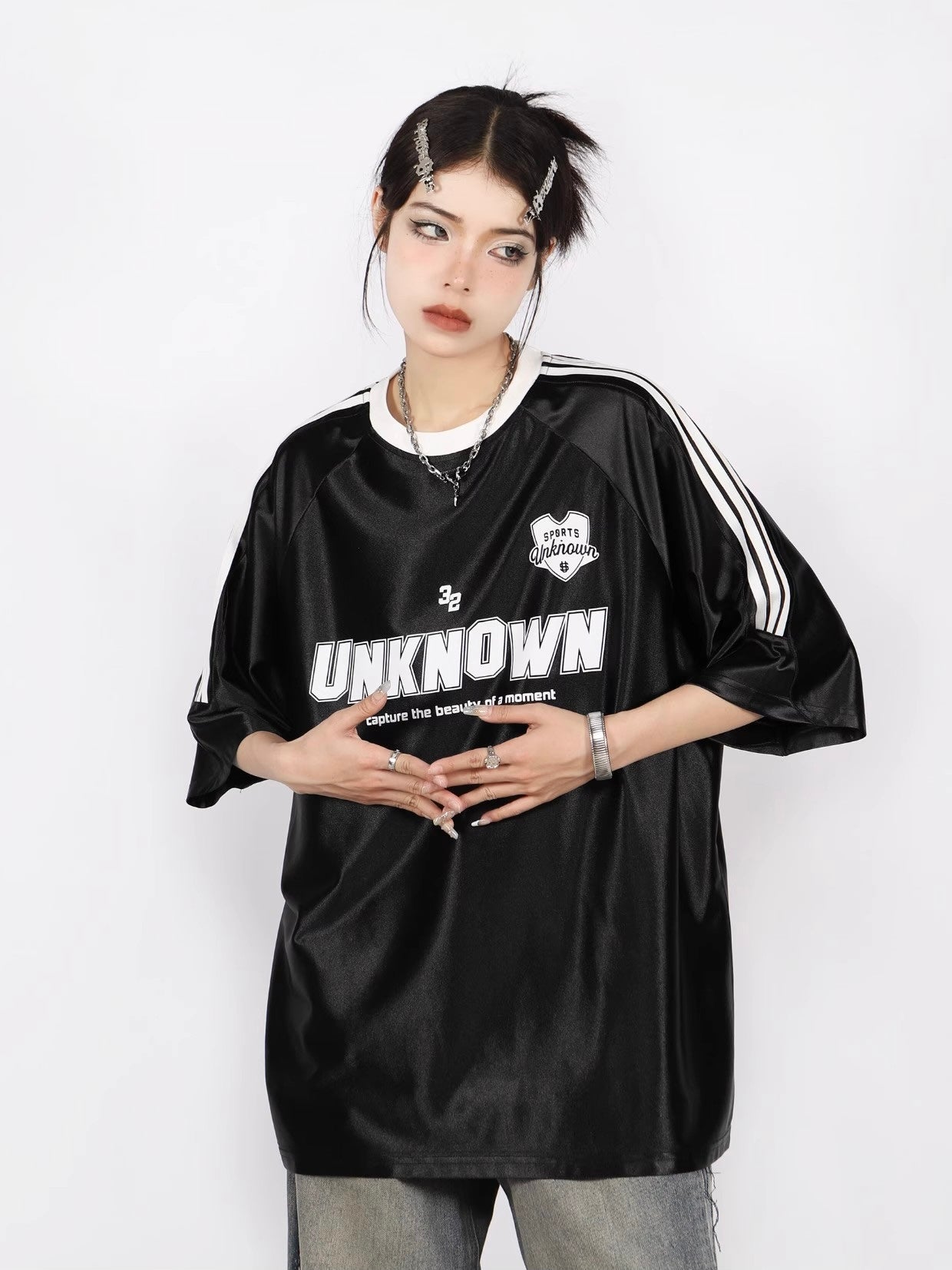 【2color】Unknown Gleam T-Shirt mry001681