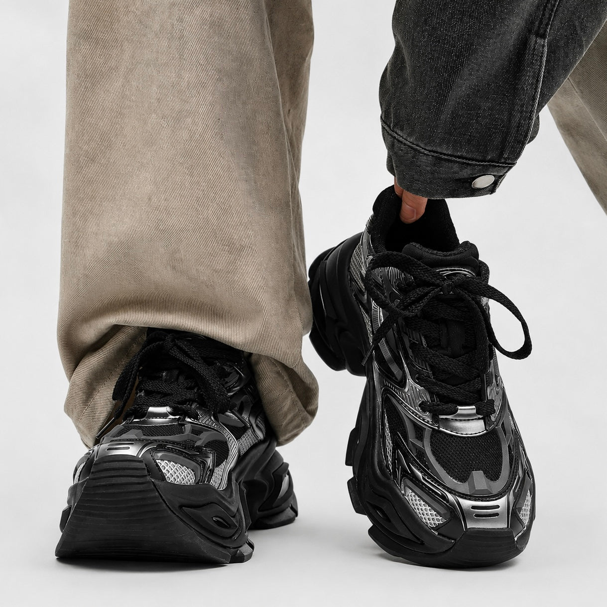 Cyber Wave Chunky Sneakers mry002159