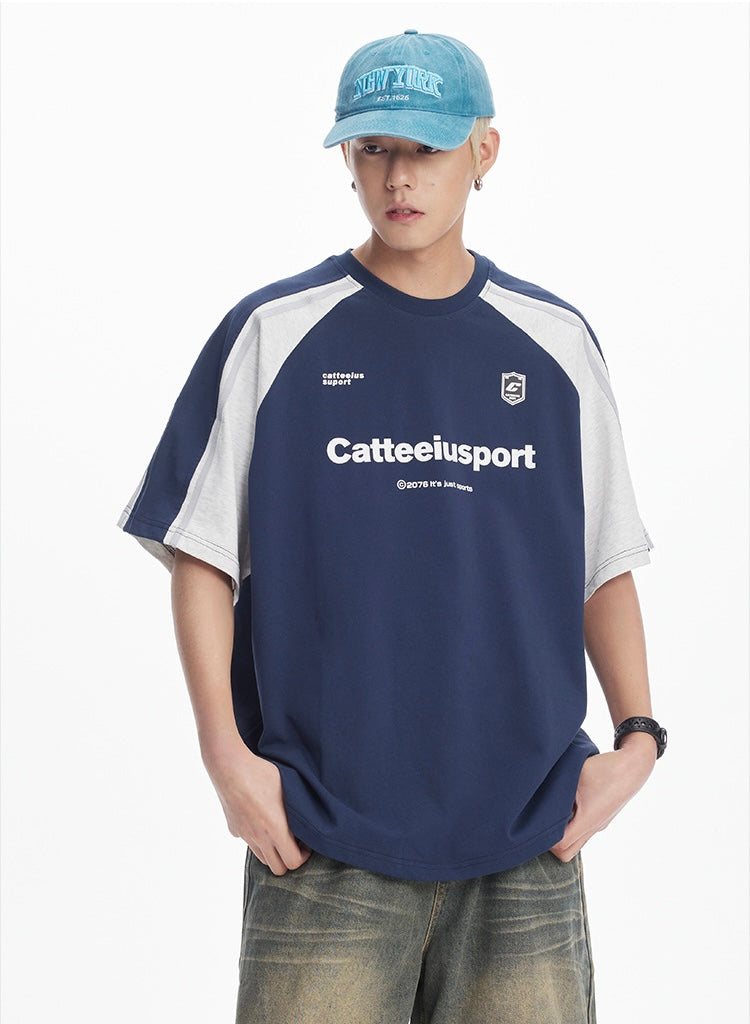 【2color】Catteeiusport Game T-Shirt mry001680