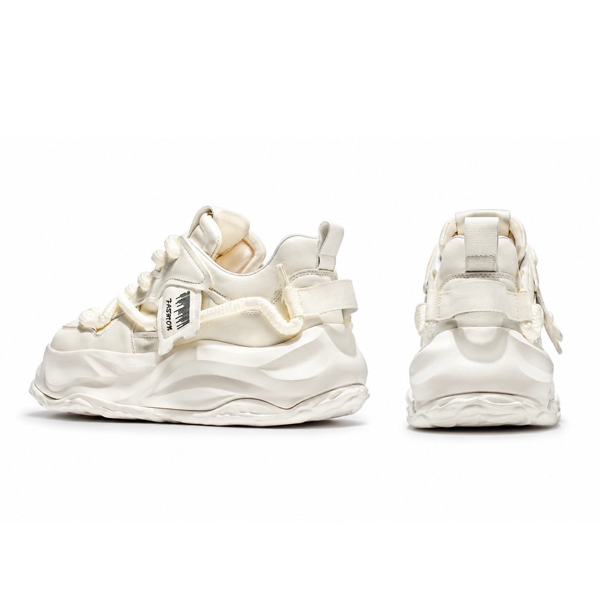 Wave Sole Rope Lace Sneakers mry001948