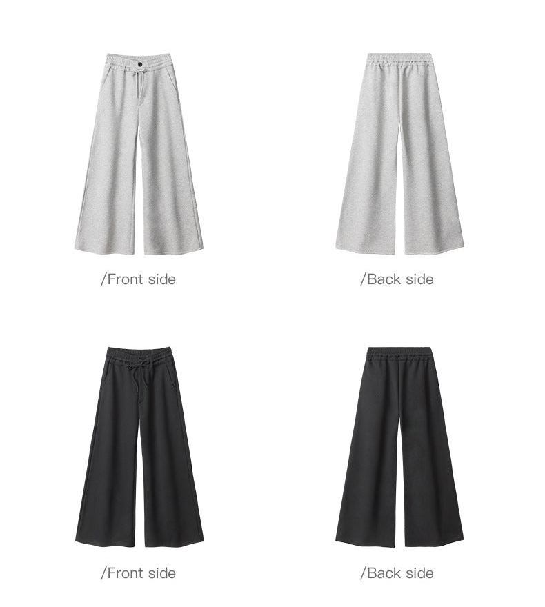 🌟隠れトレンド🔥 【YURU:FIT/2color】Soft Gravity Sweat Pants mry001687