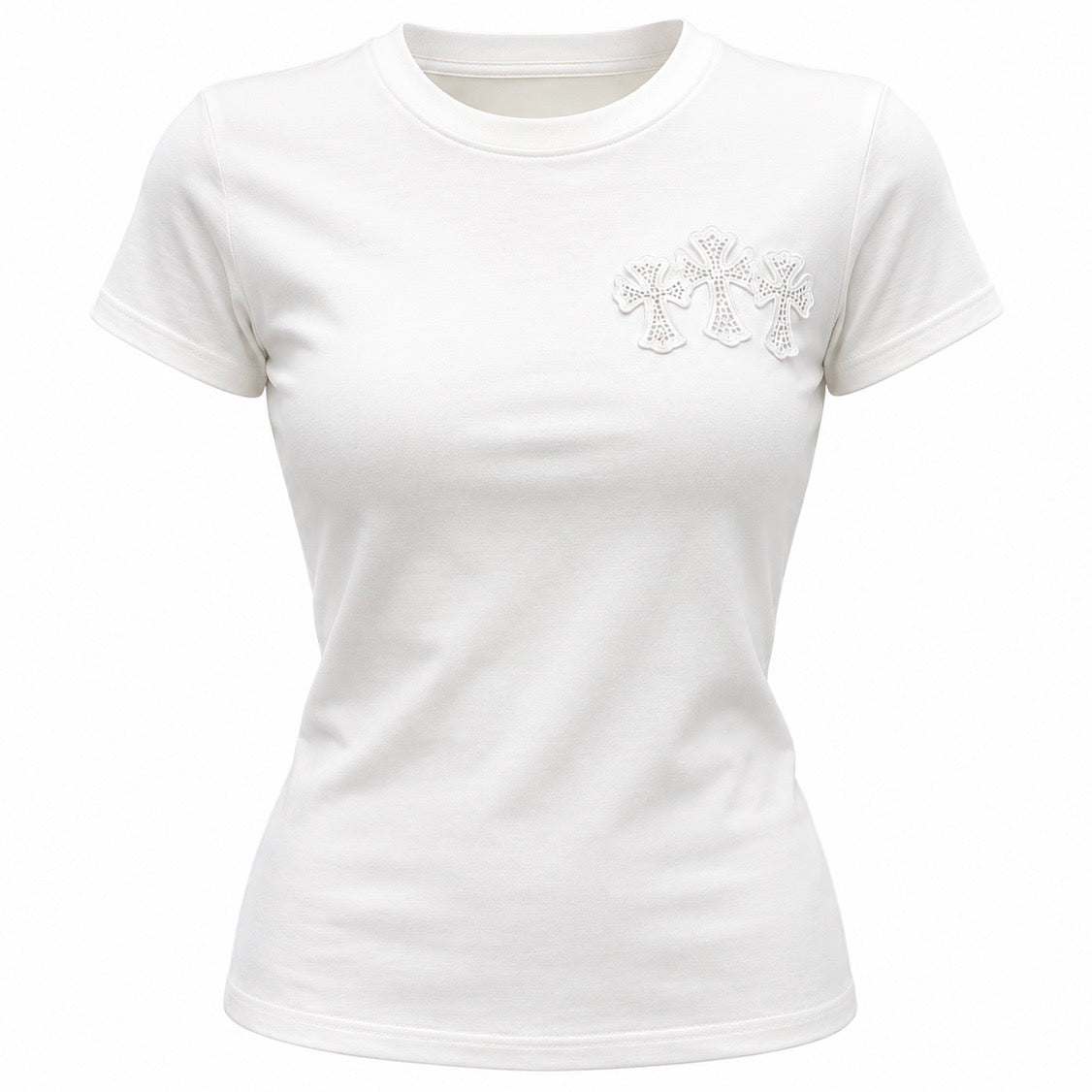 【トップス】ゴシッククロス フィットTシャツ mry002550