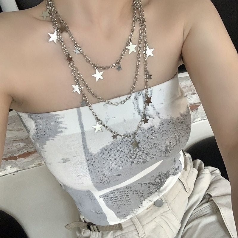 Multi Layer Star Chain Accessory mry001798