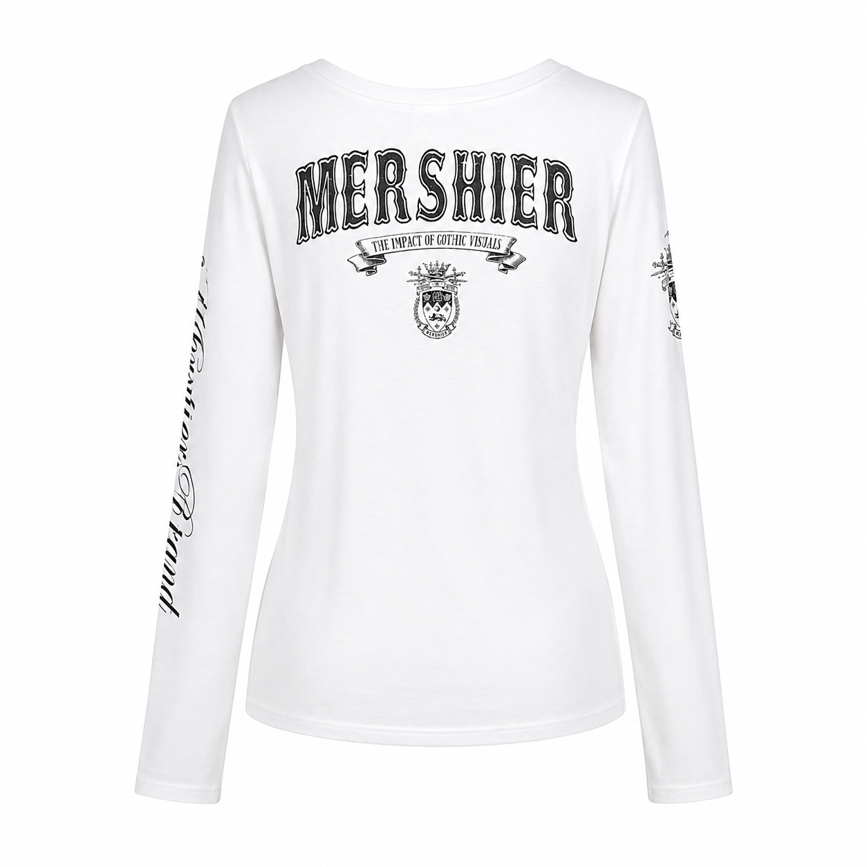 【新作】ゴシックエンブレム フィットTシャツ mry002662