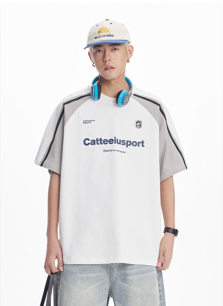 【2color】Catteeiusport Game T-Shirt mry001680