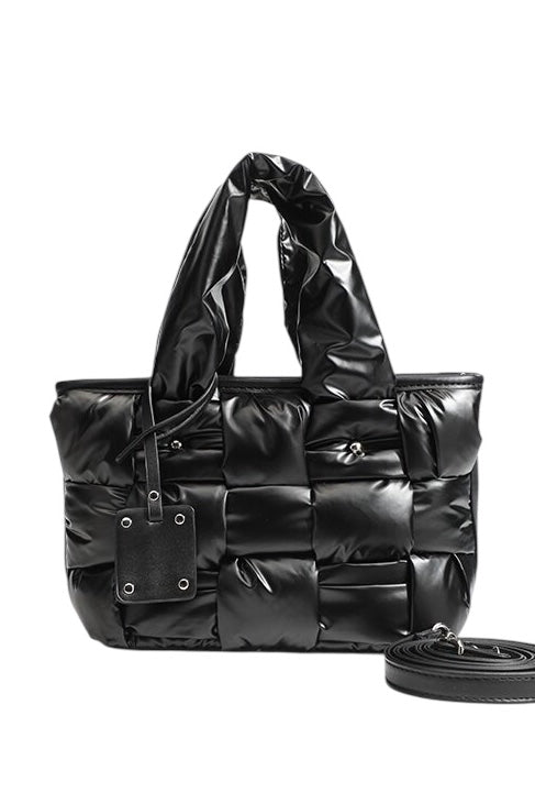 Quilted Puffer Tote Ba mry002262