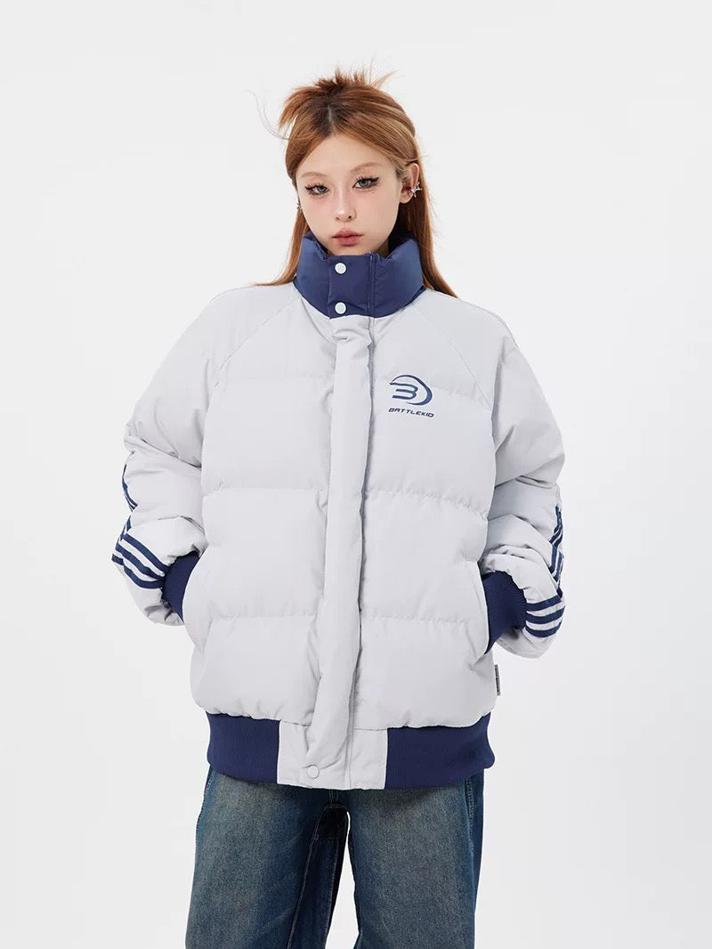 【衝撃価格】Sporty High-Neck Puffer Jacket mry001969