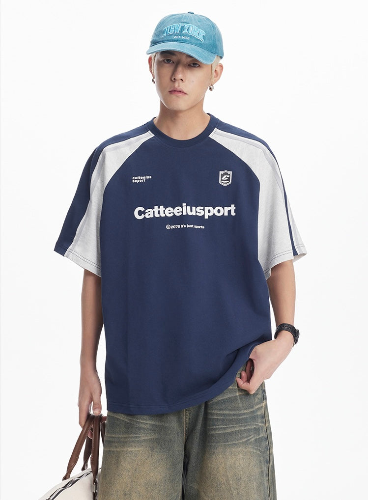 【2color】Catteeiusport Game T-Shirt mry001680