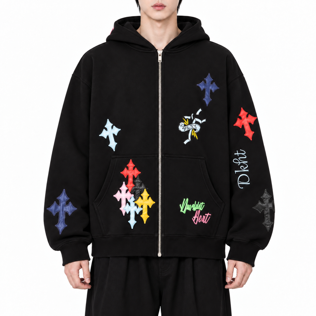 マルチクロス ジップパーカー mry002847