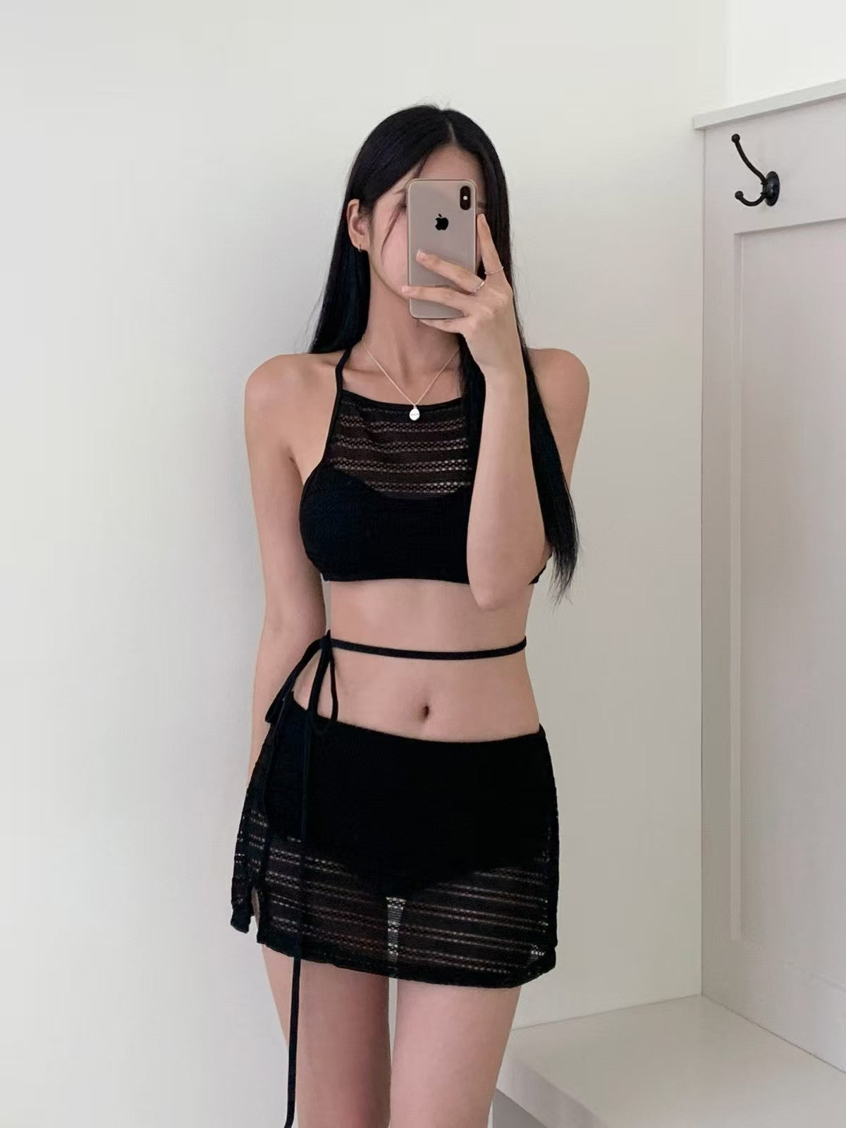 【2color】Lace Me Up Bikini Set mry001774