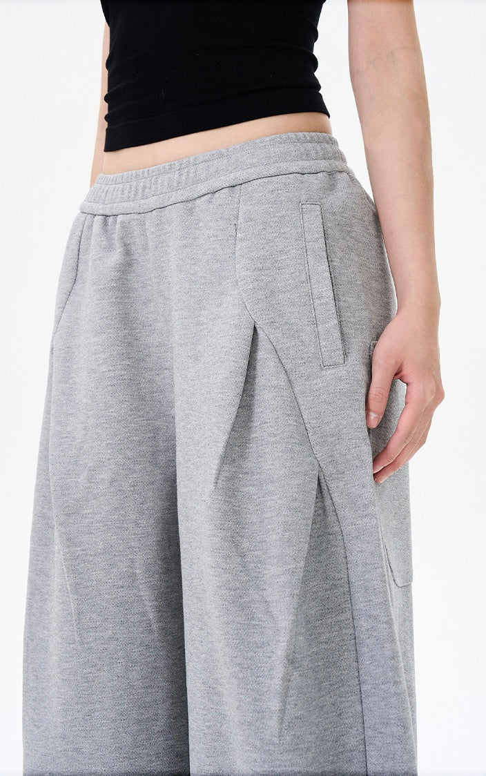 《周りと被らないで話題💬💫》【YURU:FIT】Oversized Cloud Sweat Pants mry001784