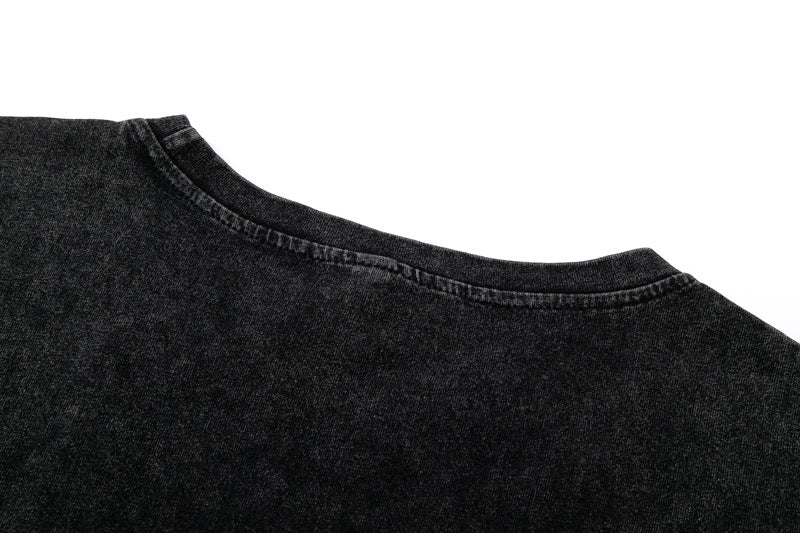 Chain Neck Graphic Sleeveless Tee mry001656