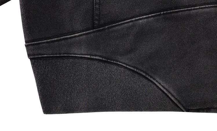 【評価★4.8以上/高品質】Vintage Wash Zip Hoodie mry001799