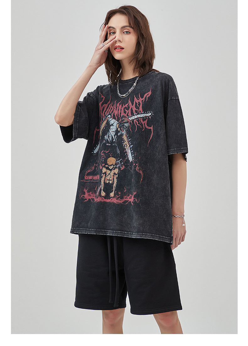 Chains of Midnight Graphic T-Shirt mry001719