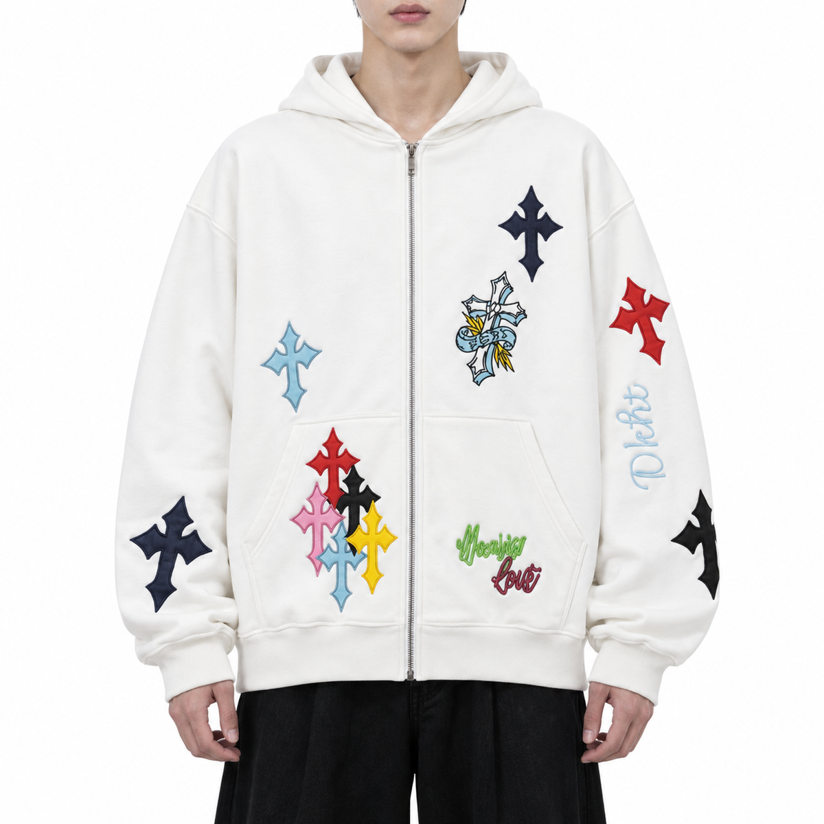 マルチクロス ジップパーカー mry002847