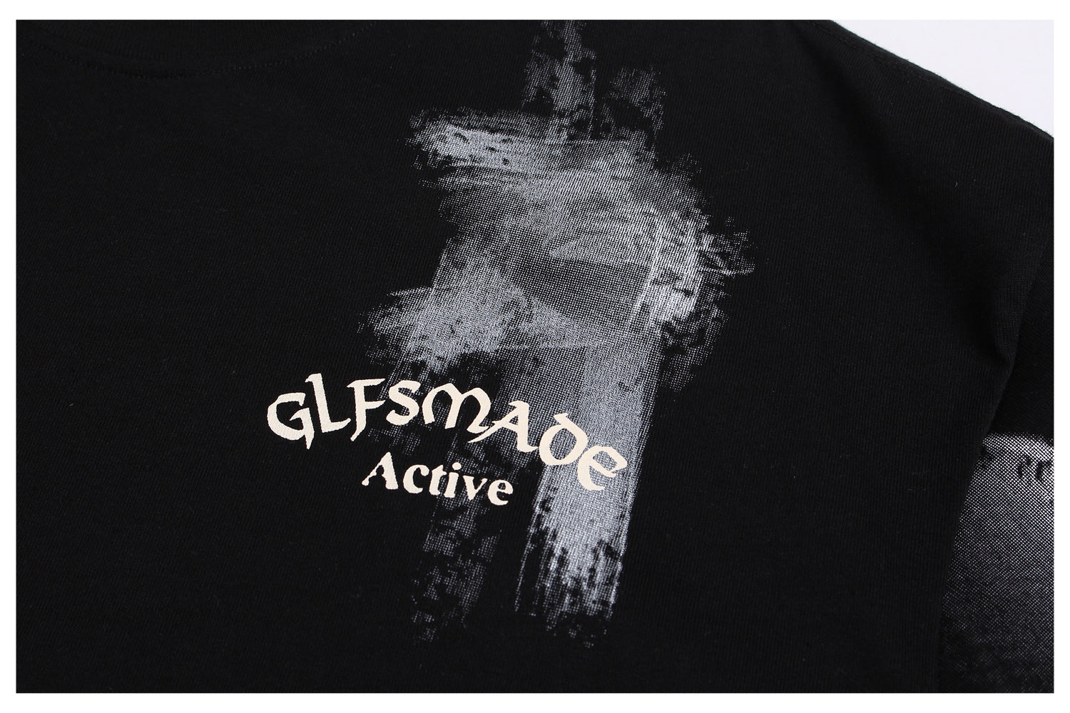 【2color】Attitude Graffiti T-Shirt mry001686