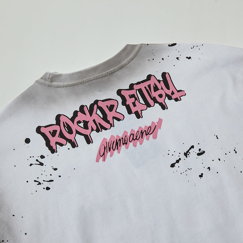 【2color】Punk Bunny Rebels T-shirt mry001728