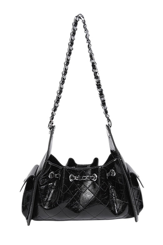 Quilted Chain Shoulder Bag mry002261